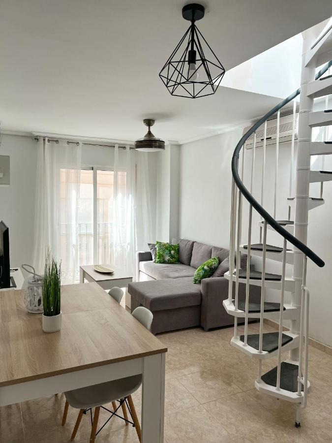 Atico Duplex Con Vista Mar Y Terraza Privada A 200M De La Playa Hasta 6 Personas Διαμέρισμα Garrucha Εξωτερικό φωτογραφία